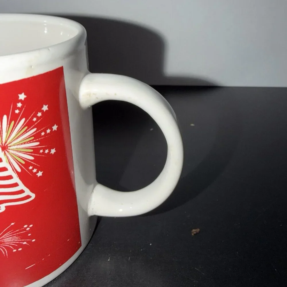 Coffee Mug Tea Mug Water Cup Ceramic Gift Mug American‎ Flag USA Patriotic